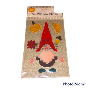 🍁 GNOME GEL WINDOW CLINGS 🍁